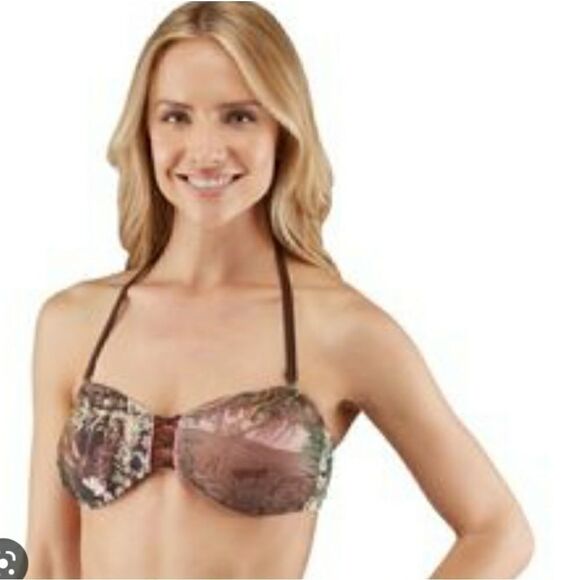 Take 50% OFF- Advantage Max-1 Camo Bikini Bra, Size-L - Picture 1 of 7